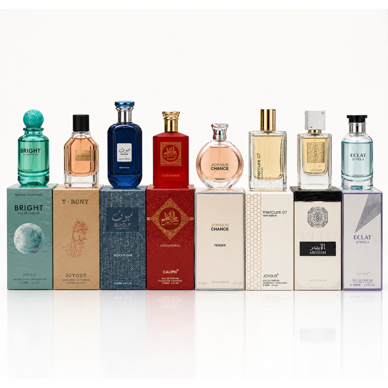Luxury Fragrance Collection – 8 Premium Perfumes