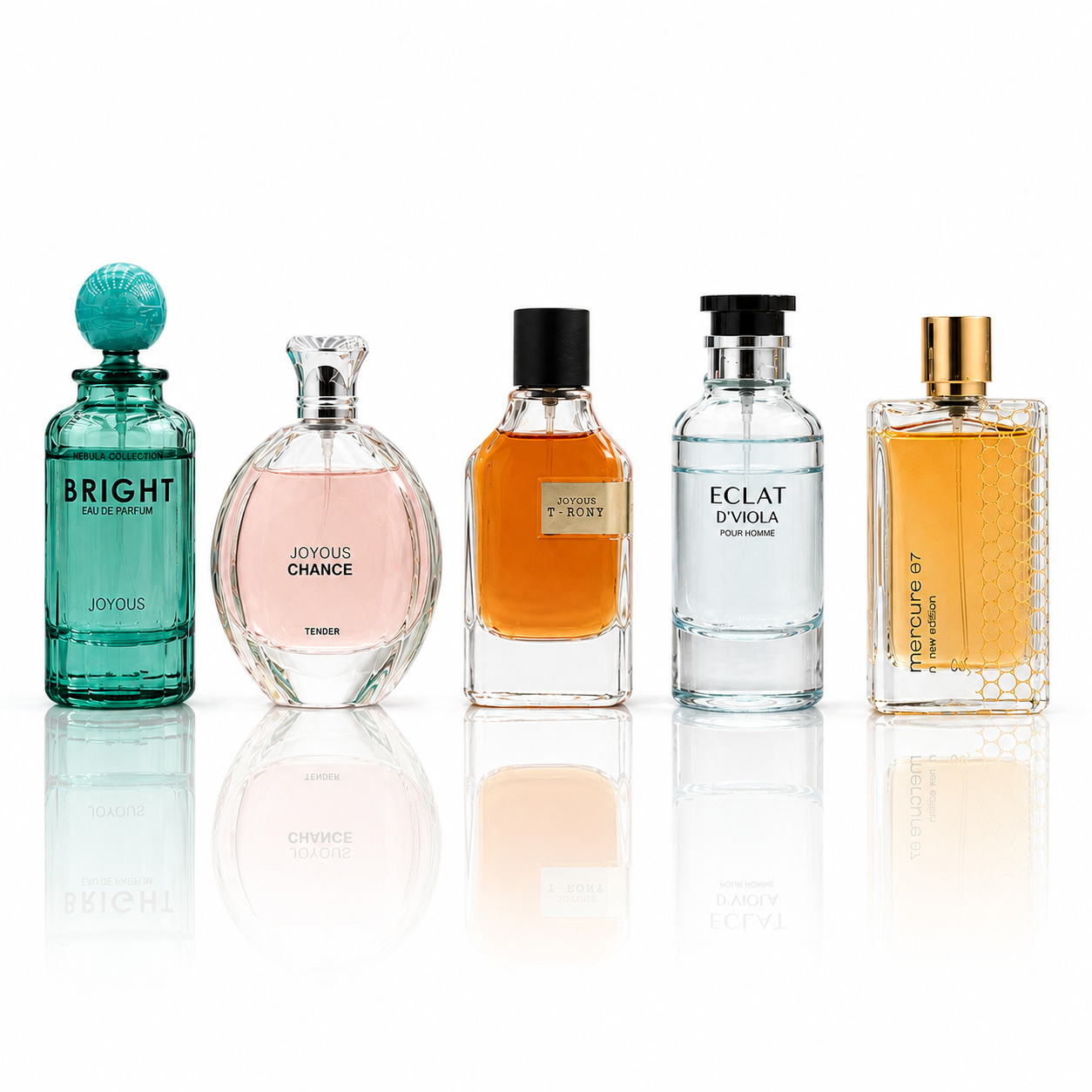 Joyous Luxury Perfume Collection – 5 Premium Fragrances