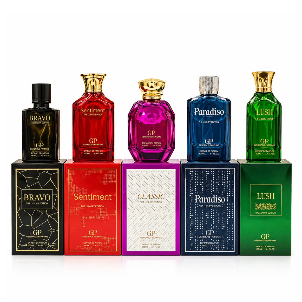 Georgio Paris Luxury Edition – 5-Piece Perfume Collection