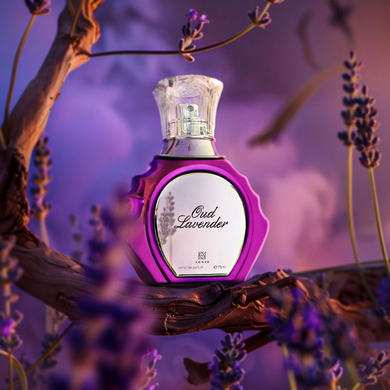 Ahmed Al Maghribi Oud Lavender EDP 75ML