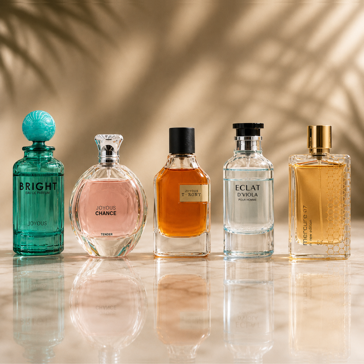 Joyous Luxury Perfume Collection – 5 Premium Fragrances