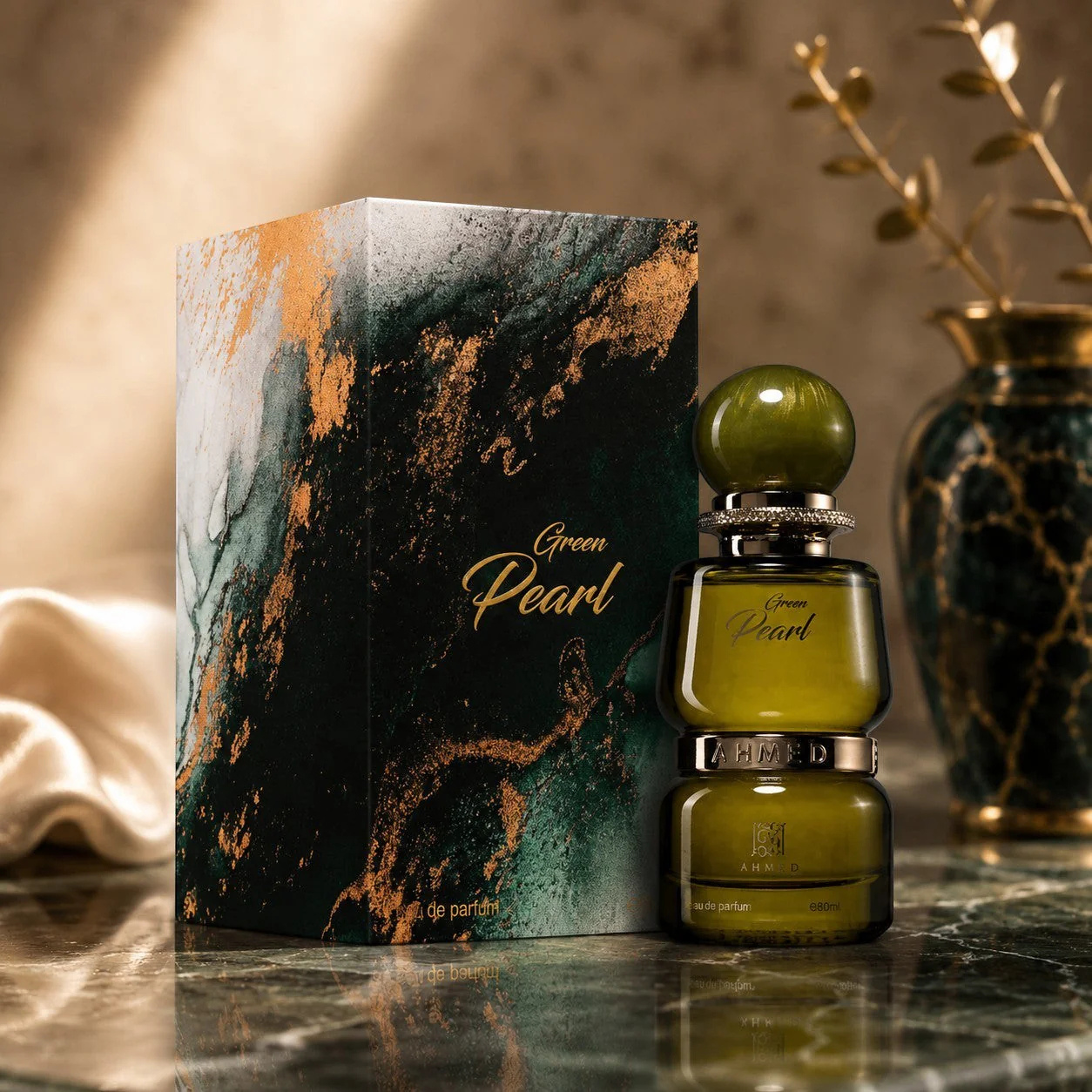 Ahmed Al Maghribi Green Pearl EDP 80ML