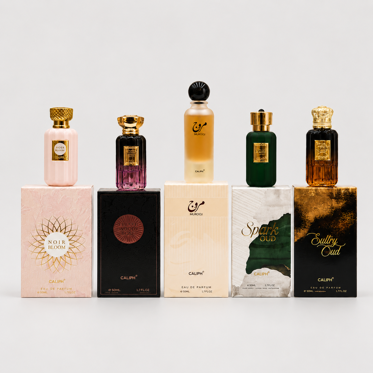 Opulent Oud Collection 5 Premium Perfumes
