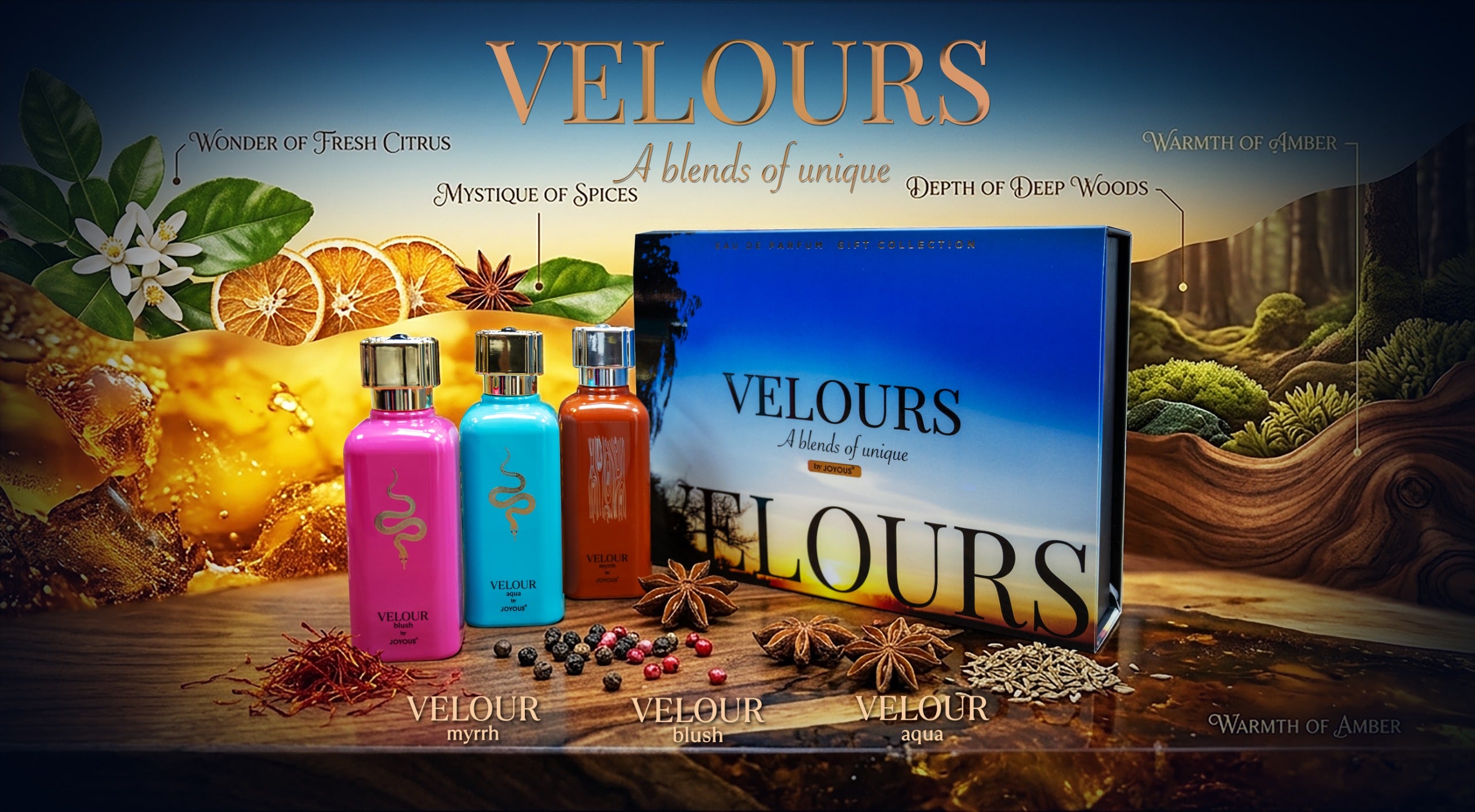 Velours Discovery 3 in 1 Gift Collection