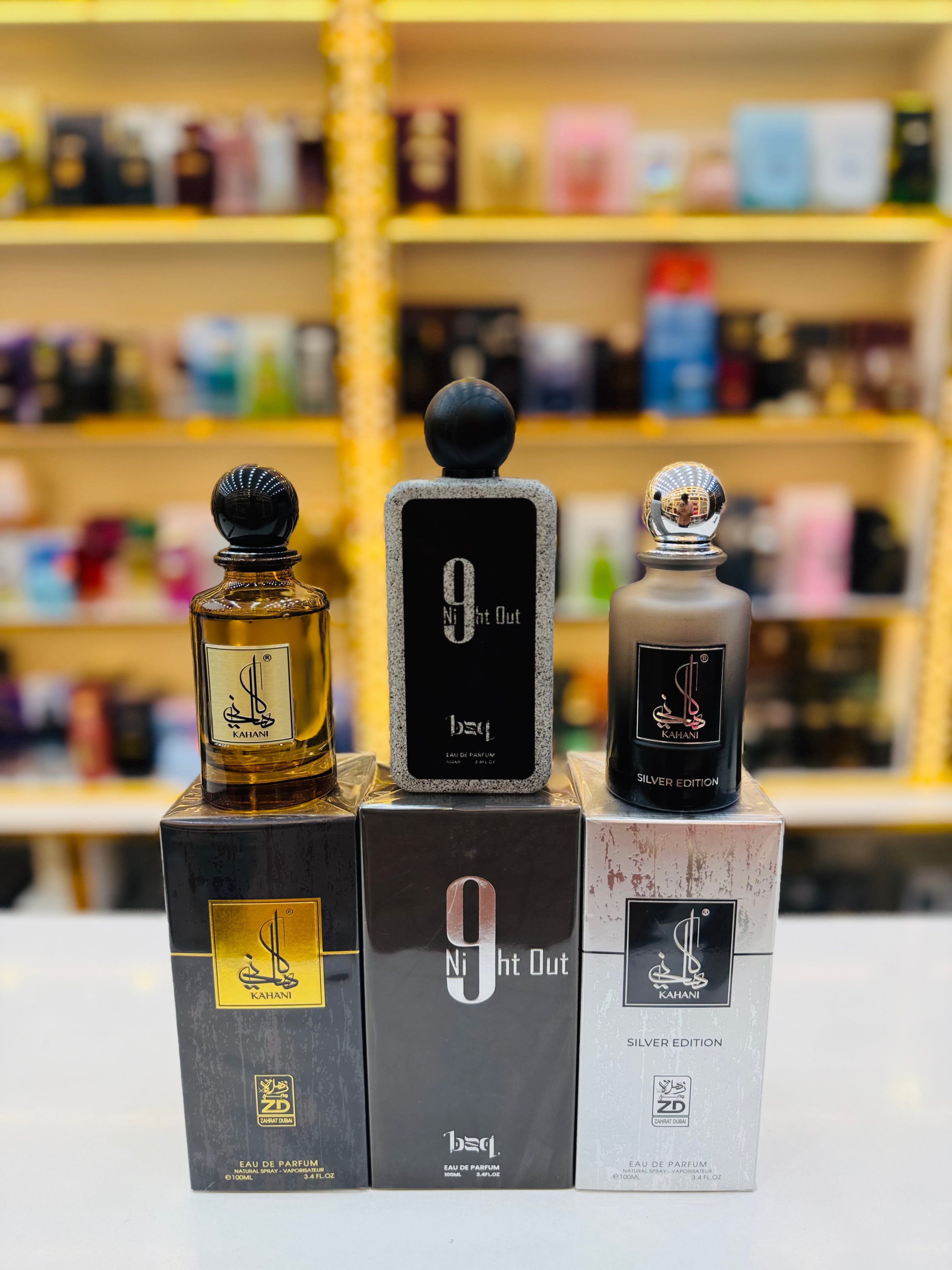 Kahani & Night Out Luxury Collection – 3 Premium Perfumes