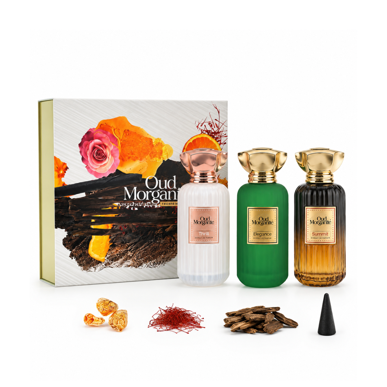 Oud Morganite Luxury 3 in 1 Gift Collection