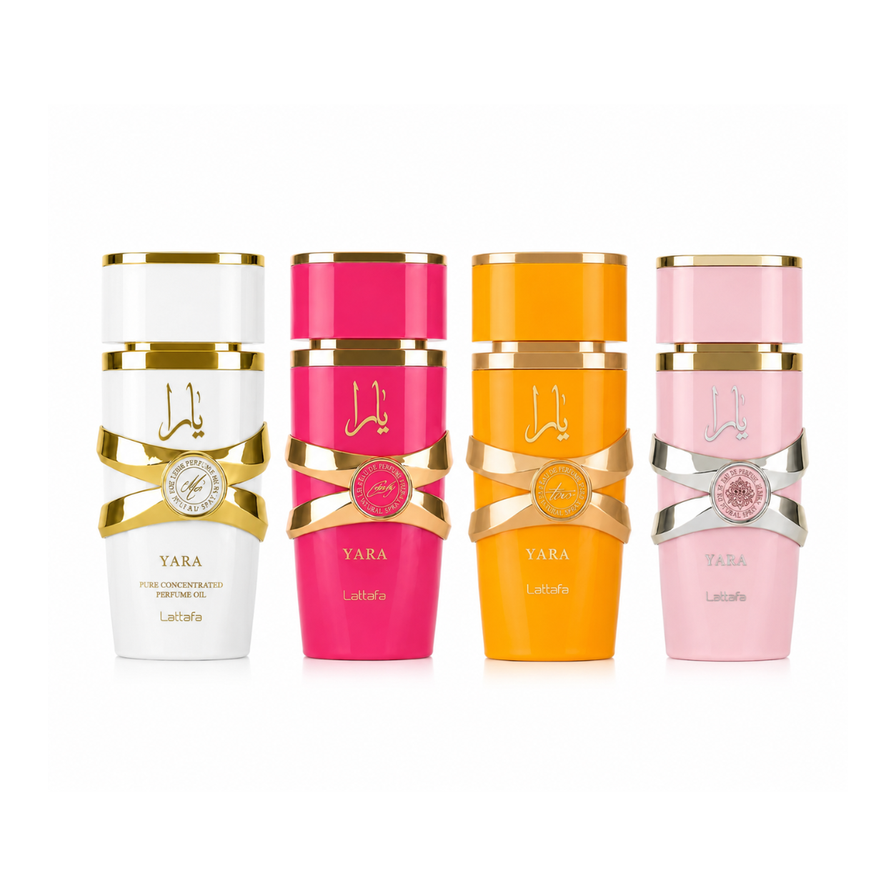 Lattafa Yara 4-in-1 Combo Set EDP 100ML Each
