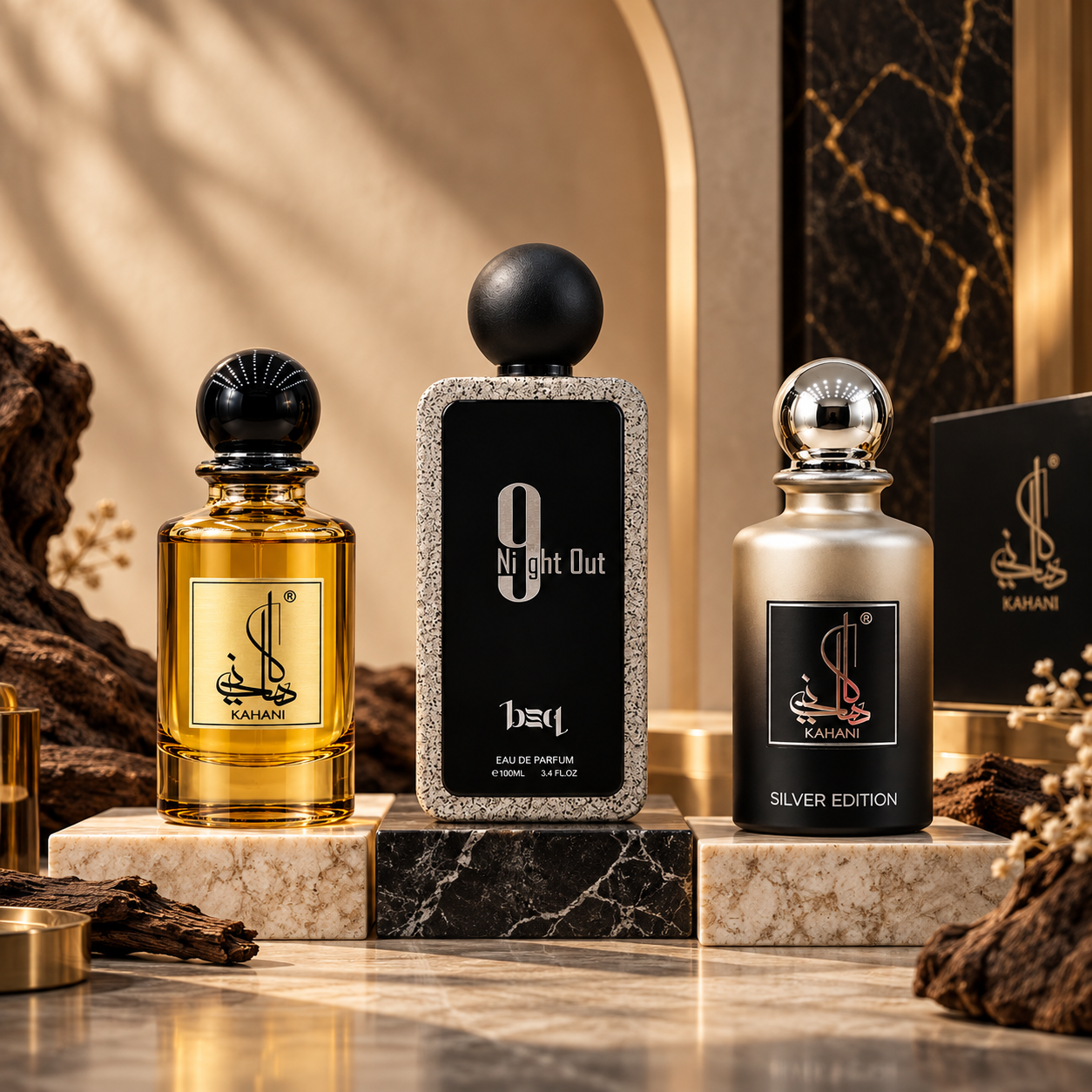 Kahani & Night Out Luxury Collection – 3 Premium Perfumes