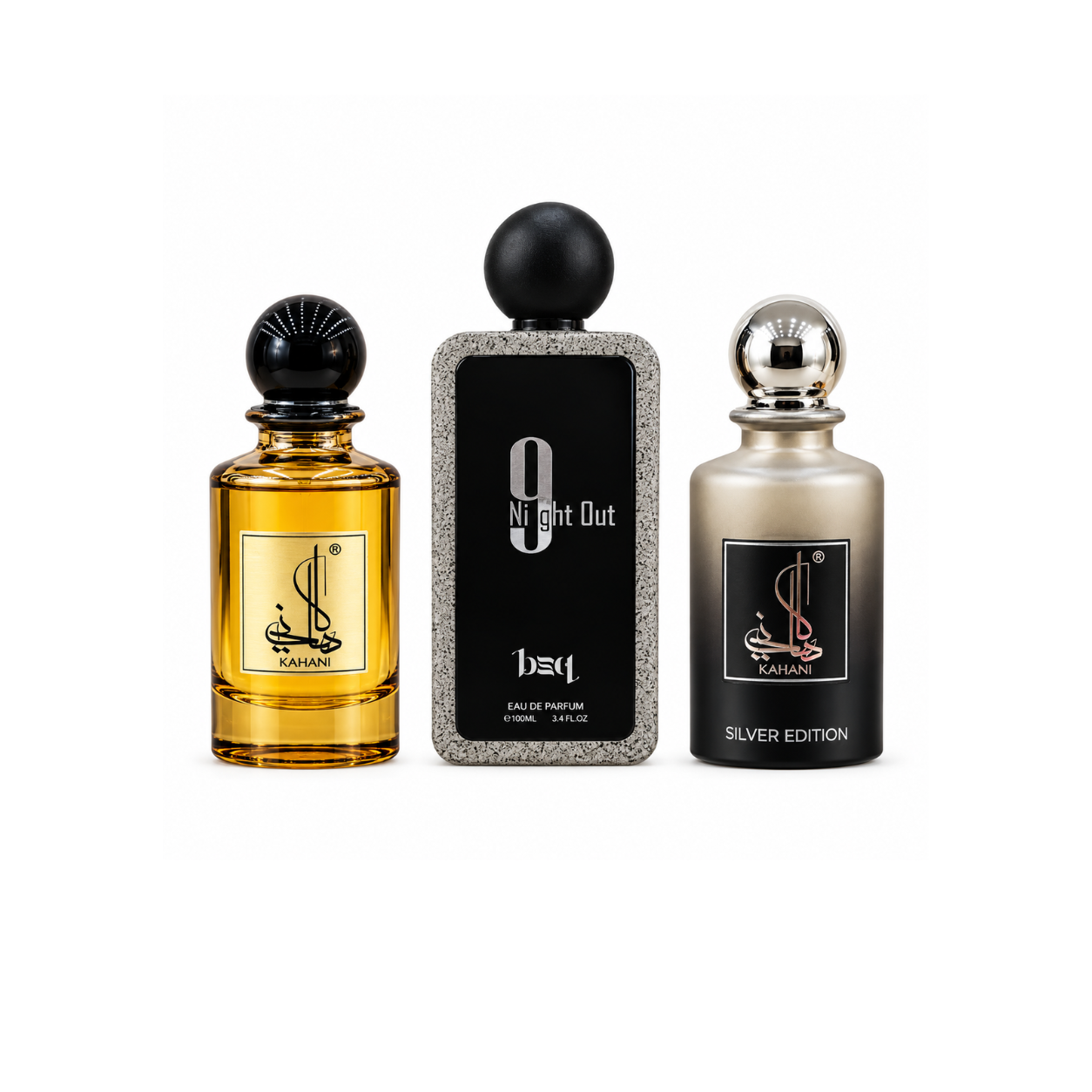 Kahani & Night Out Luxury Collection – 3 Premium Perfumes