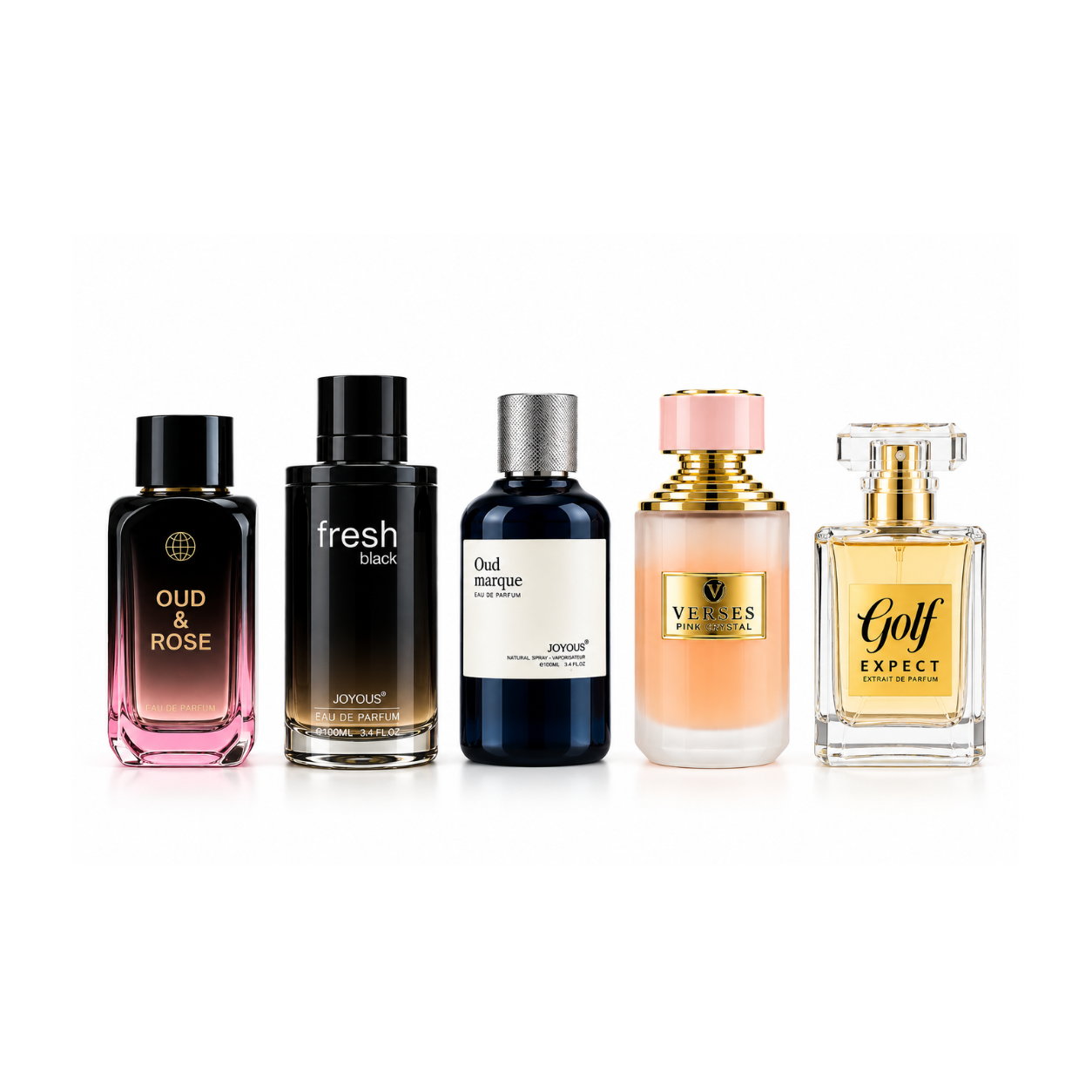 JOYOUS Signature Collection – 5 Premium Perfumes