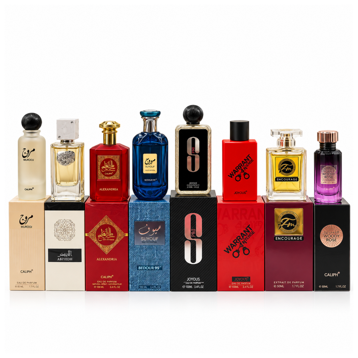 Luxury Fragrance Collection – 8 Premium Perfumes